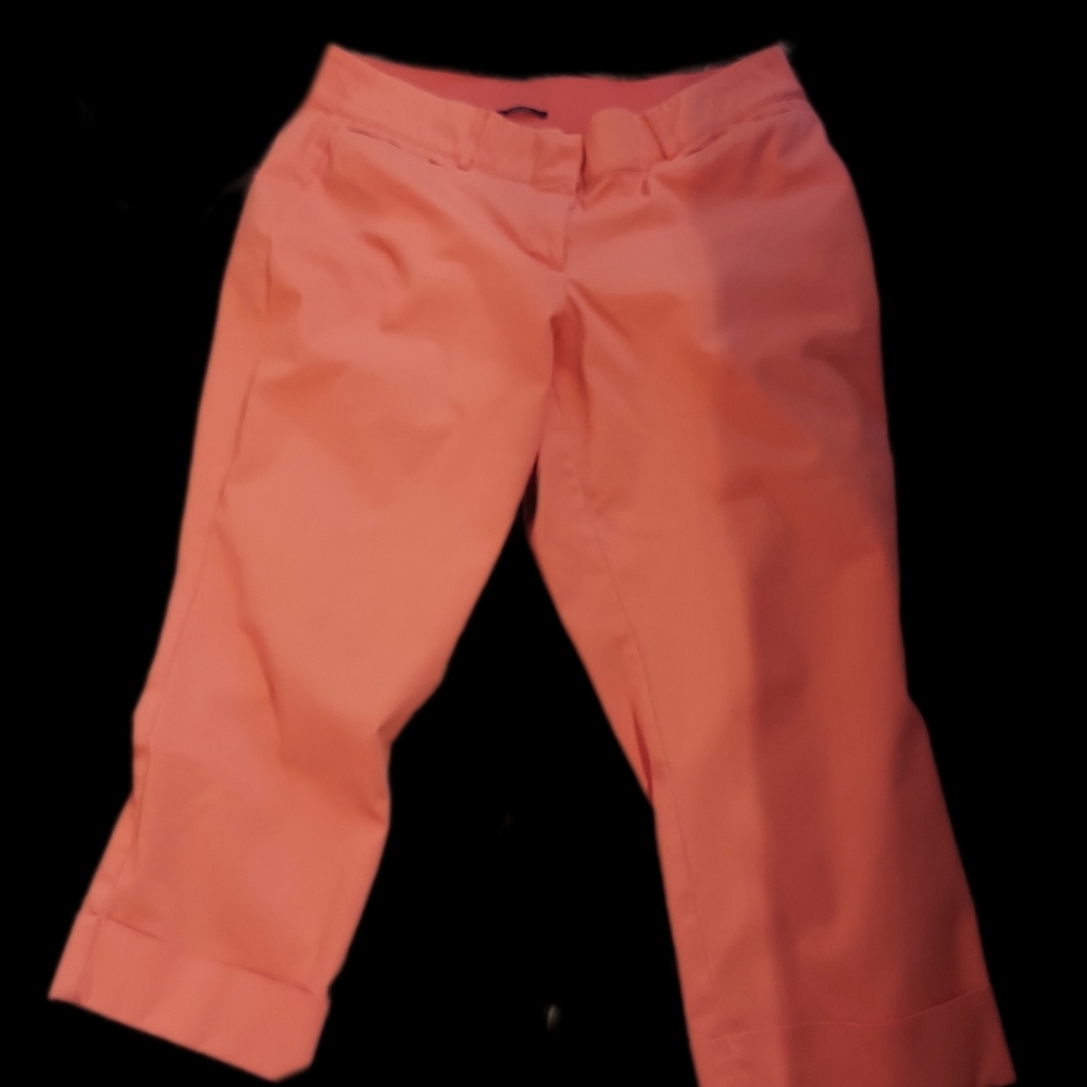 Lane Bryant Lena cuffed pants , pink, 16